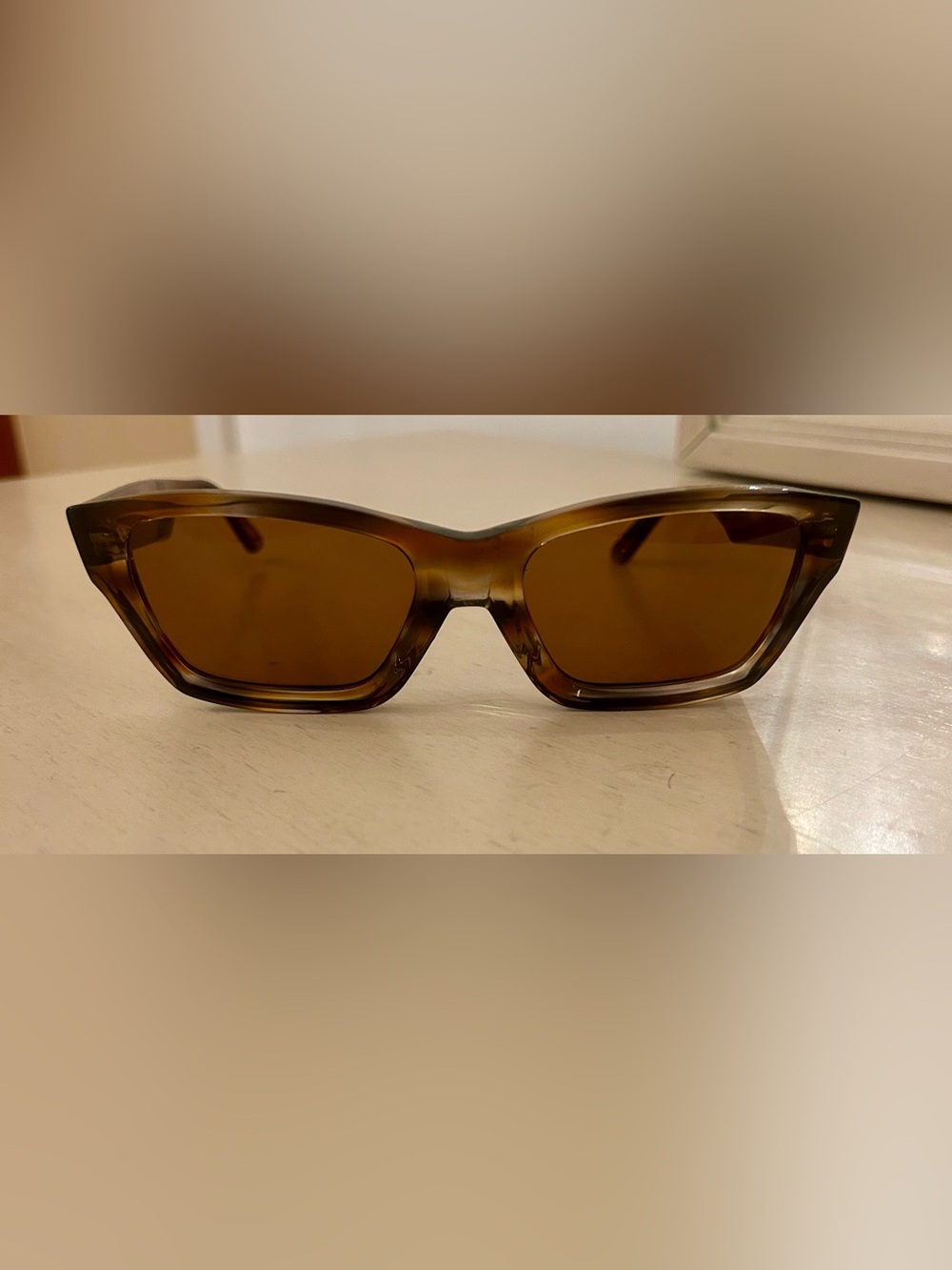Celine Sqaure Tinted Sunglasses